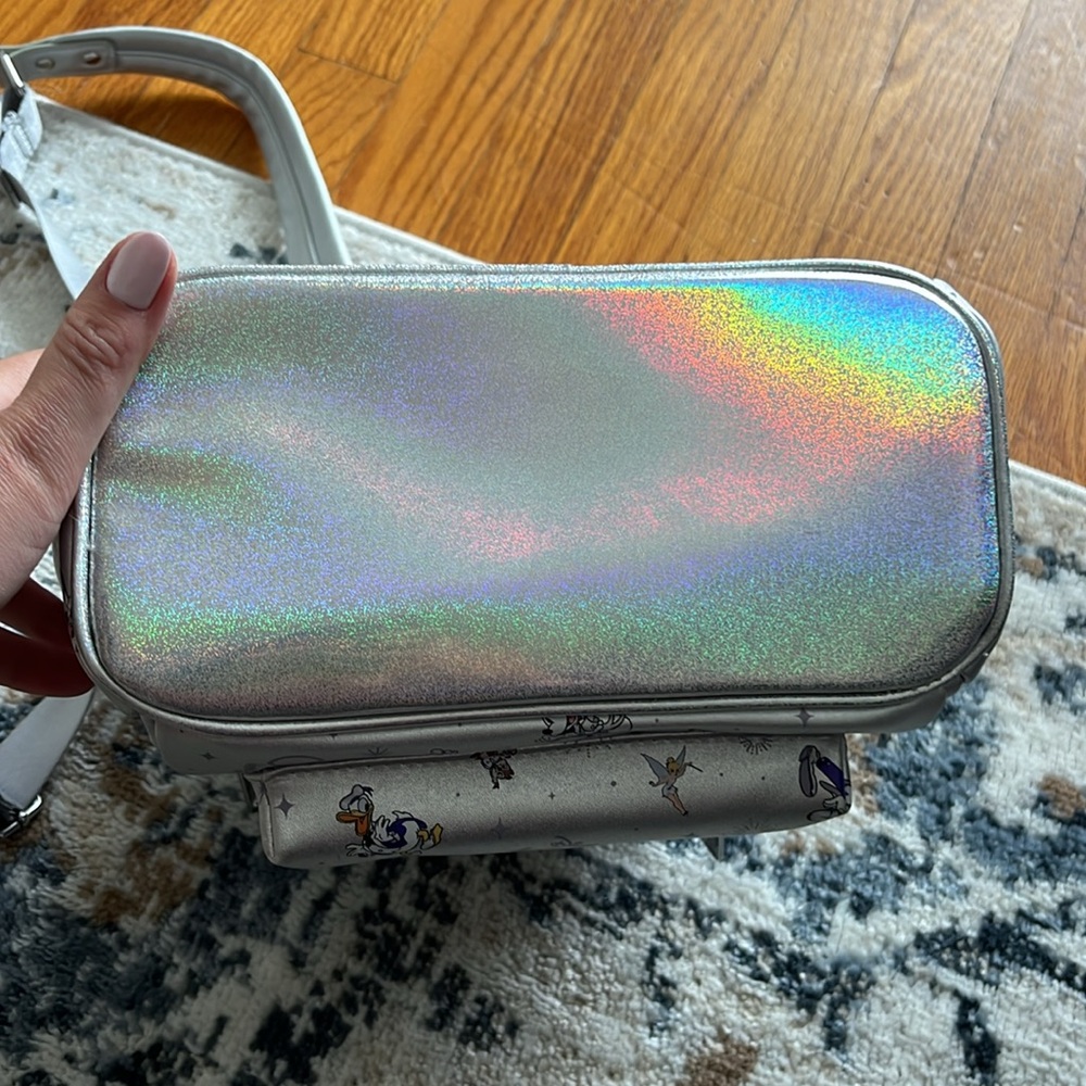 Loungefly Silver Disney Character Backpack - Picture 4 of 9